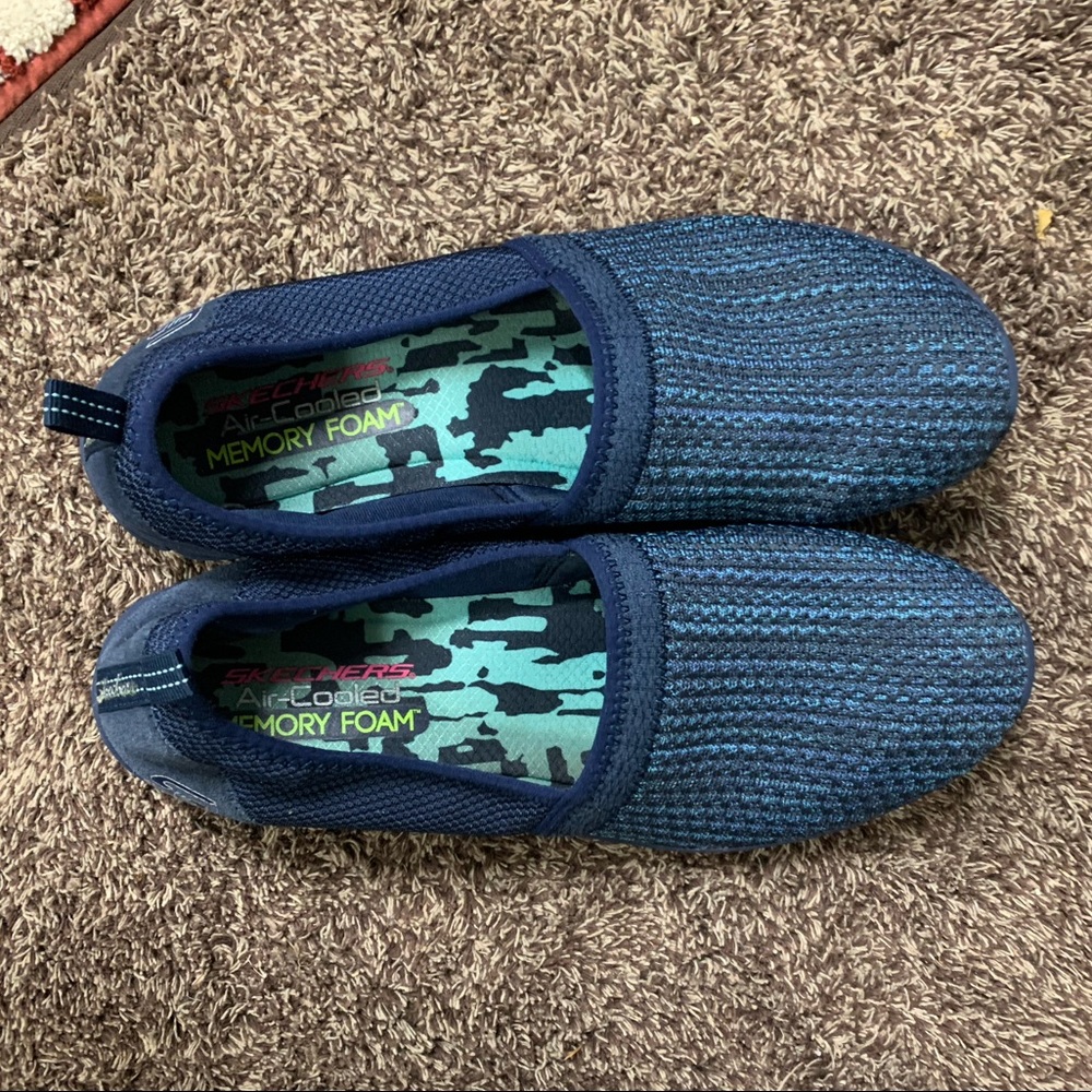 Skechers Memory Foam Slip-Ons, Women, Size 11